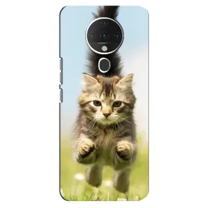 Чехлы с Котиками для TECNO Spark 6 (VPrint) (Прыжок кота)