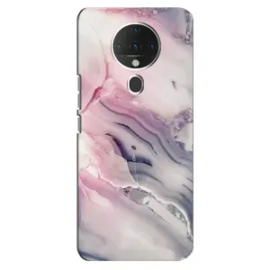Мраморный чехол на TECNO Spark 6 (VPrint) (Пурпурный Мрамор)