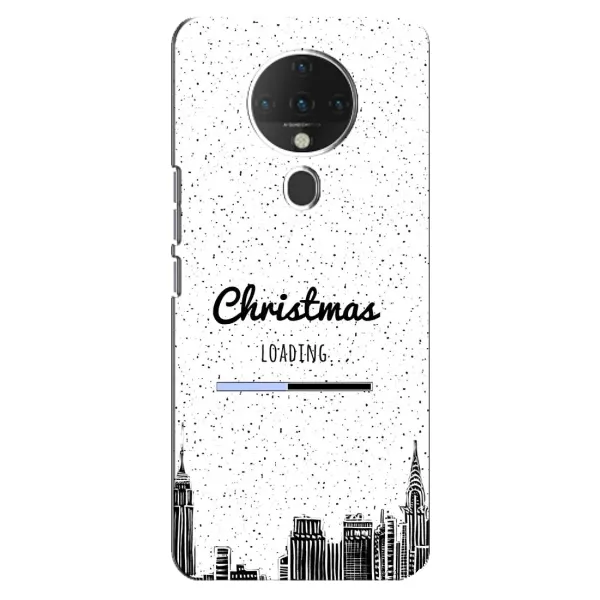 Чохол з принтом «Різдво завантажується» для TECNO Spark 6