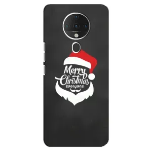 Рождественские Чехлы для TECNO Spark 6 (VPrint) (Санта Крисмас)