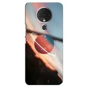 Космические Чехлы для Техно Спарк 6 (VPrint) (Сатурн)
