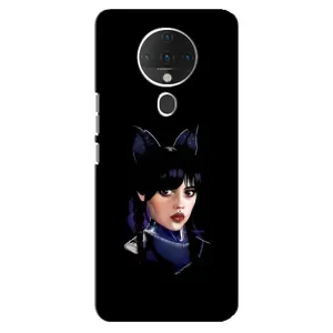 Чохли Венсдей на TECNO Spark 6 Уенсдей (AlphaPrint) (серйозна Венздей)