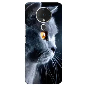 Чехлы с Котиками для TECNO Spark 6 (VPrint) (Серый Кот)