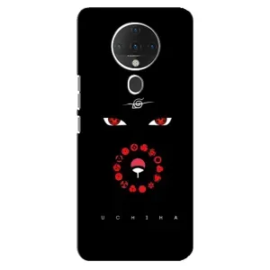 Чехлы на тему: Итачи Учиха для TECNO Spark 6 (AlphaPrint) (глаза Итачи)
