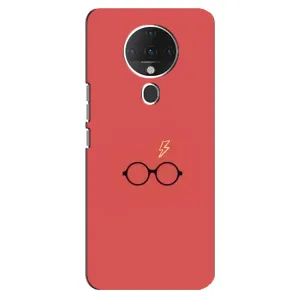 Чехлы с Гарри Поттером для TECNO Spark 6 (AlphaPrint) (шрам и очки)