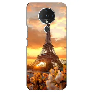 Чехол Эйфелева Башня для TECNO Spark 6 - (AlphaPrint) (Солнечная башня)