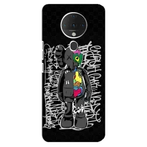 Чохли для TECNO Spark 6 - Bearbrick Louis Vuitton (PREMIUMPrint) (Стиль Bearbrick)