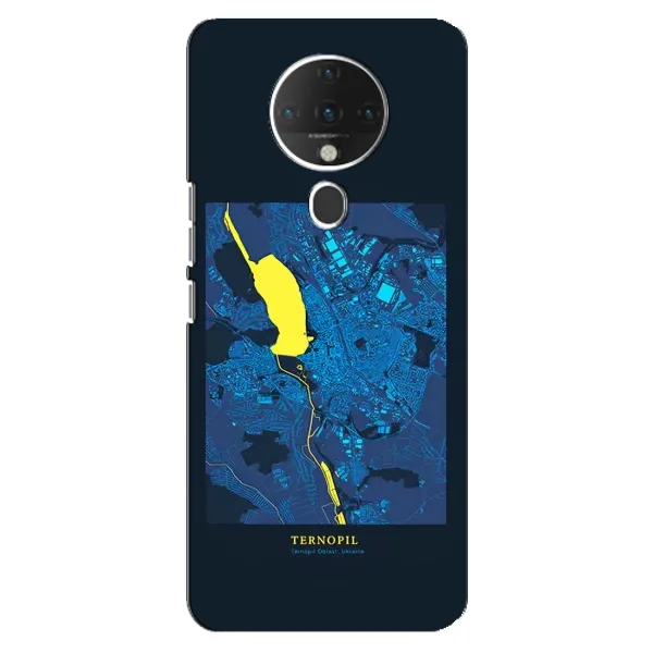 Чехол с принтом «Тернополь» для TECNO Spark 6