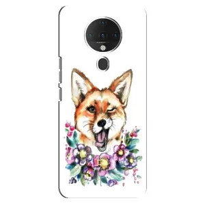 Чехлы с картинкой Лисички для TECNO Spark 6 (VPrint) (Веселая лисичка)