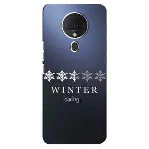 Зимні Чохли для ТЕКНО Спарк 6 - прозорий фон (Winter loading)