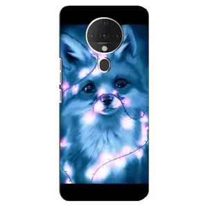 Чехлы с картинкой Лисички для TECNO Spark 6 (VPrint) (Яркая лисичка)