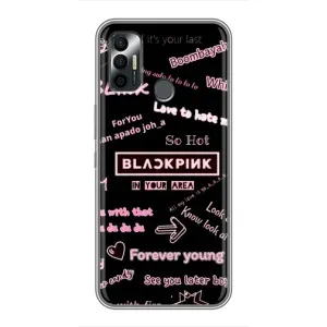 Чехол с принтом «BLACKPINK» для TECNO Spark 7 (KF6n)