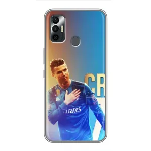 Чохол Кріштіану Роналду для TECNO Spark 7 (KF6n) (AlphaPrint) (CR7 Real)