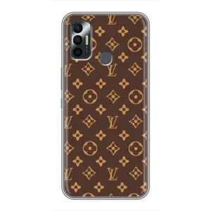 Чохли Луі Вітон для TECNO Spark 7 (KF6n) (AlphaPrint - LOUIS VUITTON) (фон LOUIS VUITTON)