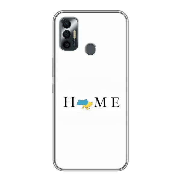 Чохол з принтом «Home» для TECNO Spark 7 (KF6n)