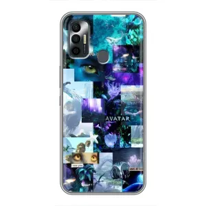 Чохли з фільму АВАТАР для TECNO Spark 7 (KF6n) (AlphaPrint) (колаж Аватар)