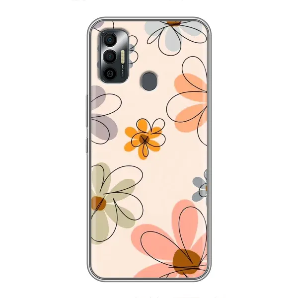 Чохол з принтом «Кольорові квіти» для TECNO Spark 7 (KF6n) Чохол з принтом «Кольорові квіти» для TECNO Spark 7 (KF6n)