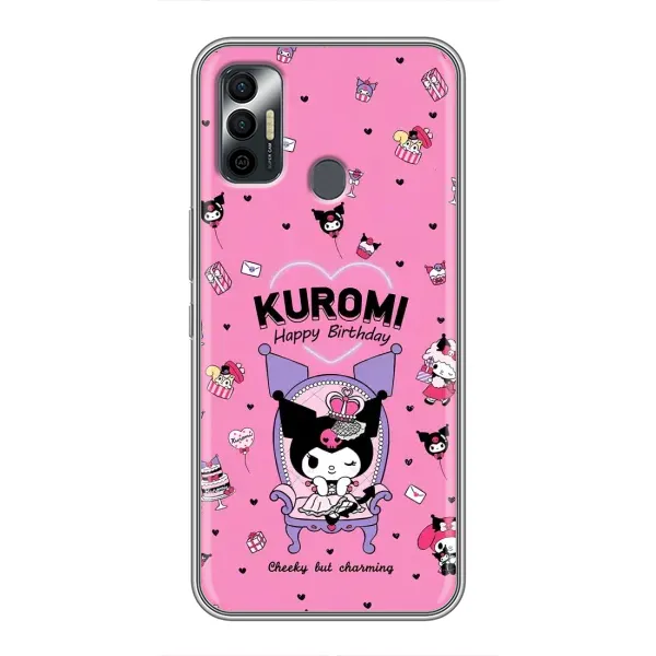 Чохол з принтом «KUROMI» для TECNO Spark 7 (KF6n)