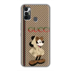 Чохли  GUCCI для ТЕКНО СПАРК 7 (KF6n) (AlphaPrint) (Mickey GUCCI)