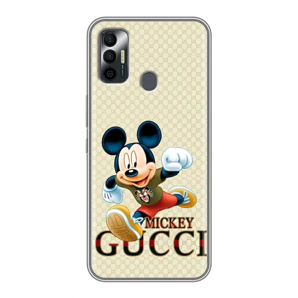 Чохол з принтом «Mikki Gucci» для TECNO Spark 7 (KF6n)