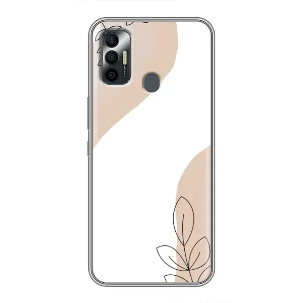 Чехол с принтом «Нюдовая веточка абстракция» для TECNO Spark 7 (KF6n) Чехол с принтом «Нюдовая веточка абстракция» для TECNO Spark 7 (KF6n)