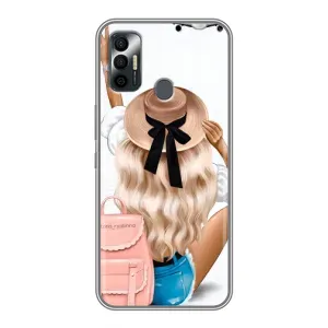 Чохол з друком для TECNO Spark 7 (KF6n) - (Мода) (AlphaPrint) (Подорож)