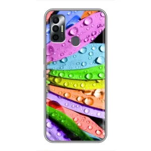 Чехлы (ART) Цветы на TECNO Spark 7 (KF6n) (VPrint) (Семиквітка)