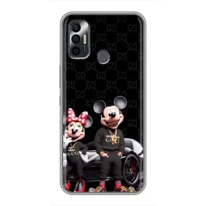 Чохол Disney Mouse TECNO Spark 7 (KF6n) (PREMIUMPrint) (Родина Маусів)