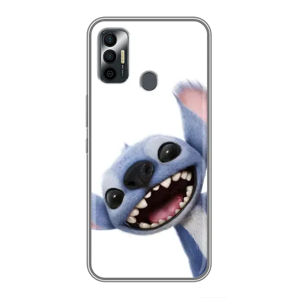 Чохол з принтом «Стіч» для TECNO Spark 7 (KF6n)