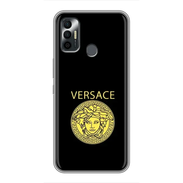 Чохол з принтом «Versace» для TECNO Spark 7 (KF6n)