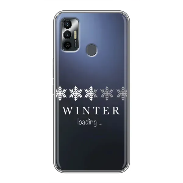 Чехол с принтом «Winter loading» для TECNO Spark 7 (KF6n) Чехол с принтом «Winter loading» для TECNO Spark 7 (KF6n)