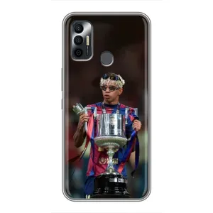 Чохол з футболістом Ламін Ямаль TECNO Spark 7 (KF6n) (Ямаль з кубком)