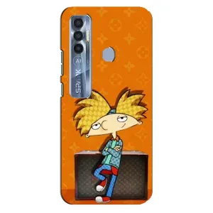 Бренднові Чохли для TECNO Spark 7 Pro - (PREMIUMPrint) (Арнольд)