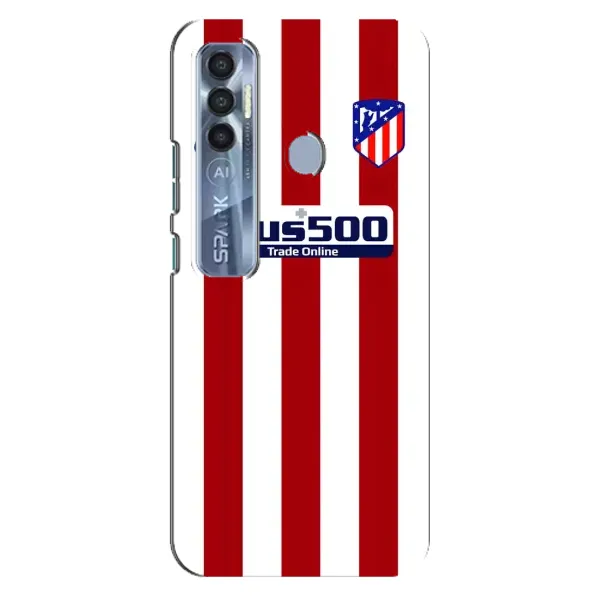 Чехол с принтом «Atletico» для TECNO Spark 7 Pro