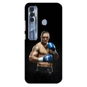 Чехол с картинкой Александр Усик для TECNO Spark 7 Pro (Боксер Усик)