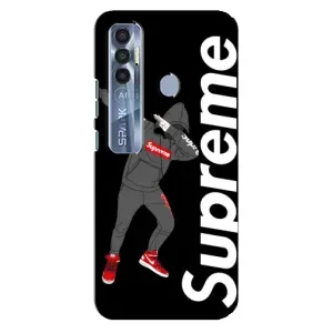 Чеохол для TECNO Spark 7 Pro з картинкою Supreme (AlphaPrint) (Деб Супрім)