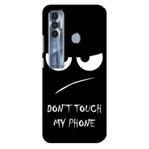 Чохол для ТЕКНО  Спарк 7 Про - (AlphaPrint) з принтом (ТОП продажів) (Dont Touch)