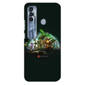 Чохли з тематикою Кіберспорт для TECNO Spark 7 Pro (VPrint) (DOTA 2)