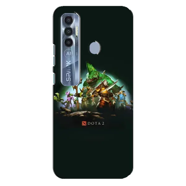 Чохол з принтом «DOTA 2» для TECNO Spark 7 Pro
