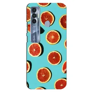 Чохли з фруктами для TECNO Spark 7 Pro (VPrint) (Грейпфрут)