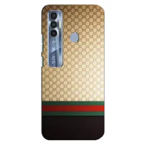 Чохли  GUCCI для ТЕКНО  Спарк 7 Про (AlphaPrint) (Гуччі Фон)