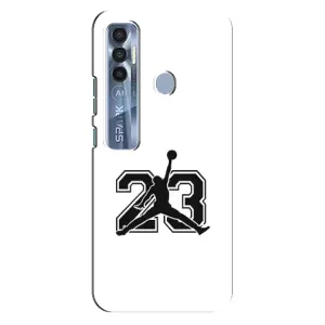 Чохли для TECNO Spark 7 Pro - з картинкою JORDAN (AlphaPrint) (Jordan 23)