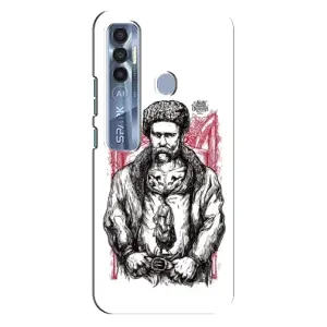 Чохли для TECNO Spark 7 Pro с принтом Тараса Шевченко (AlphaPrint) (Козак Шевченко)