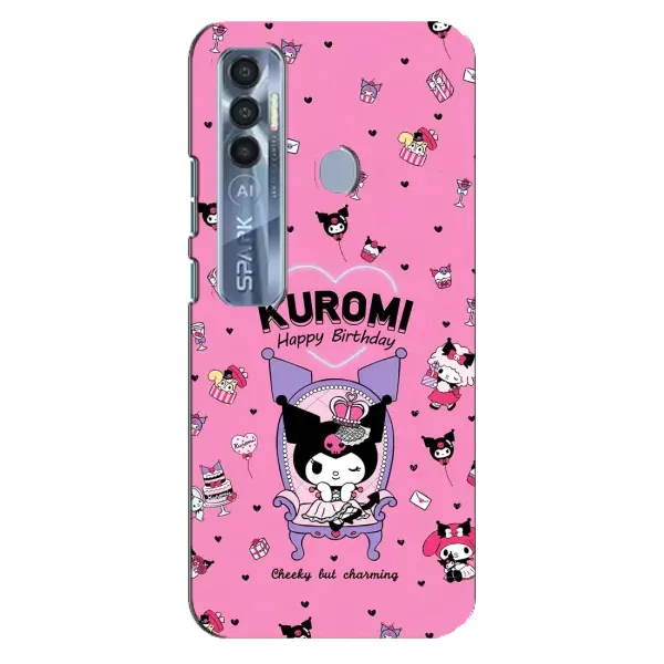 Чехол с принтом «KUROMI» для TECNO Spark 7 Pro