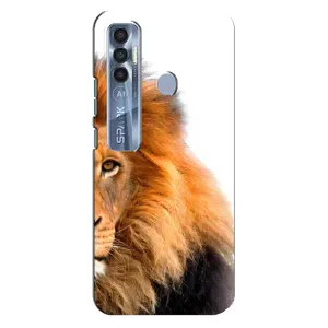 Чохли з картинкою животних TECNO Spark 7 Pro (Лев грива)