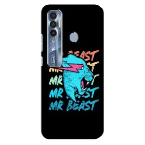 Чохли Містер Біст для ТЕКНО  Спарк 7 Про (logo Mr beast)