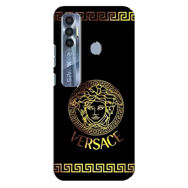Чехол с принтом «Logo Versace» для TECNO Spark 7 Pro