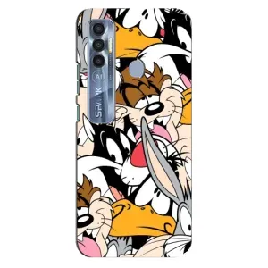 Популярні Чохли з картинками для ТЕКНО  Спарк 7 Про (Looney Tunes)