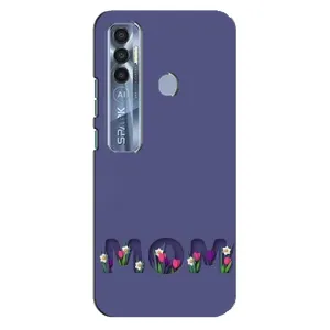 Чехлы для мамы на TECNO Spark 7 Pro (Мама в цветах)