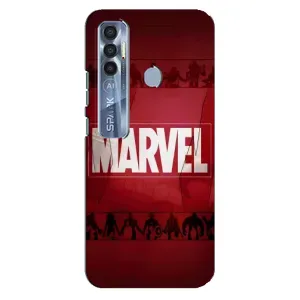 Чохол МАРВЕЛ для ТЕКНО Спарк 7 Про (AlphaPrint) (MARVEL)